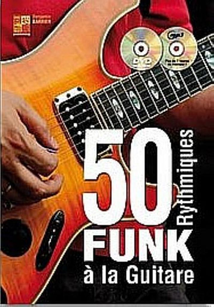 50 Rythmiques Funk A La Guitare Gtr (Book / CD /DVD)