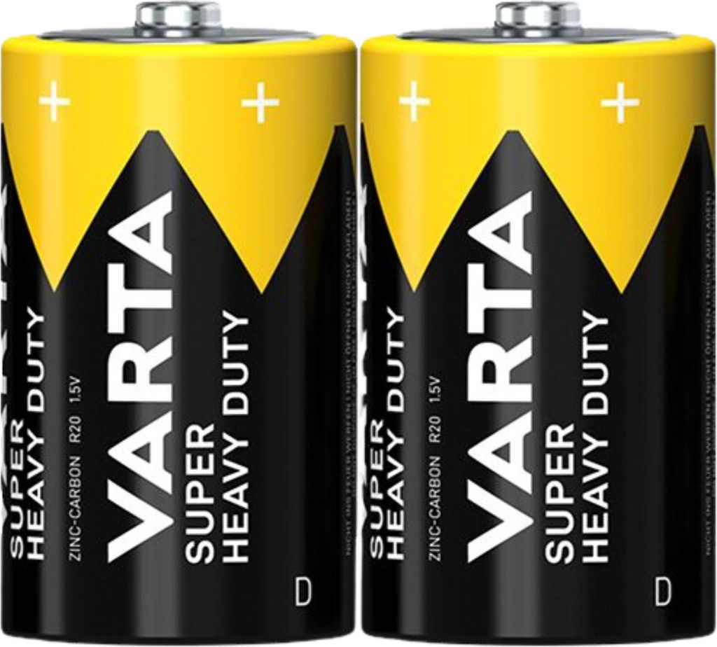 Varta Bateria D (R20) Cynkowo-Węglowa 2 Szt. Do Zabawek Zdjęcie produktu 