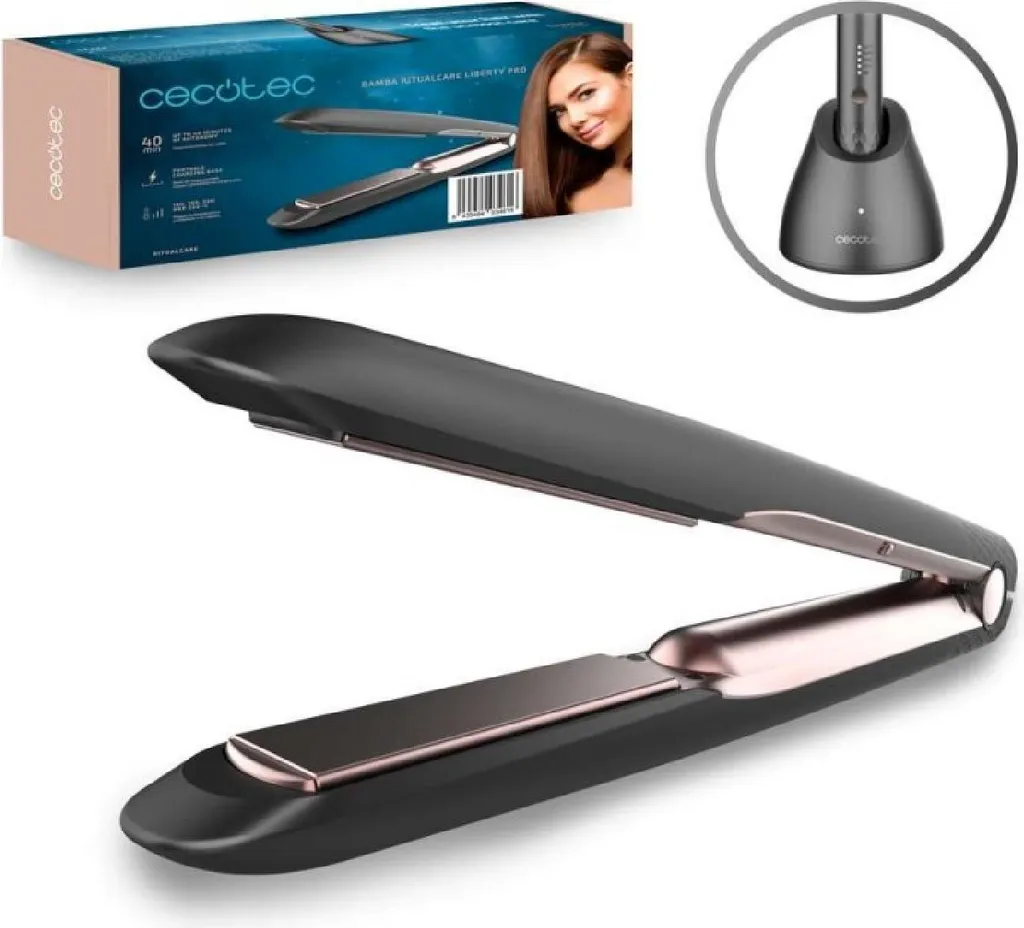 Piastra per Capelli da Viaggio Cecotec Bamba RitualCare Liberty Pro