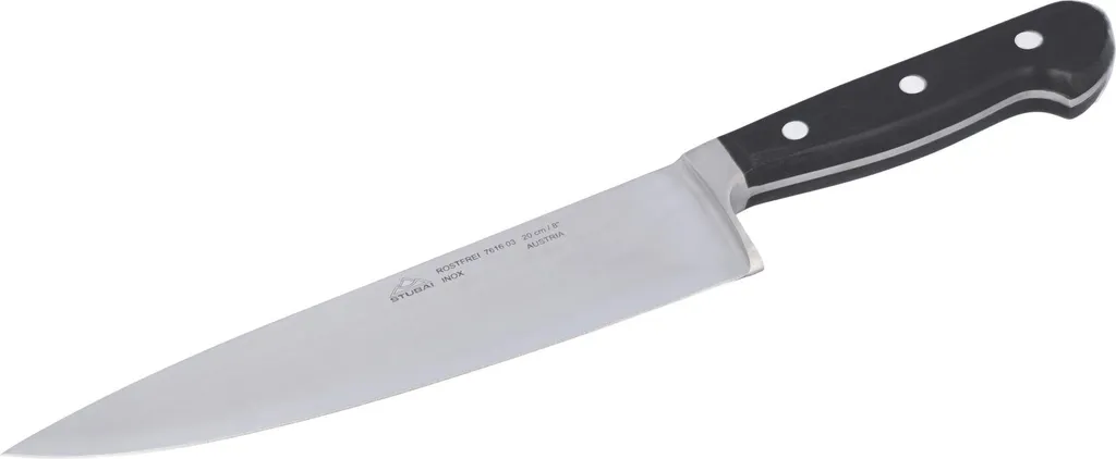 Stubai Coltello Chef Forgiato 200mm | Acciaio Inox Professionale