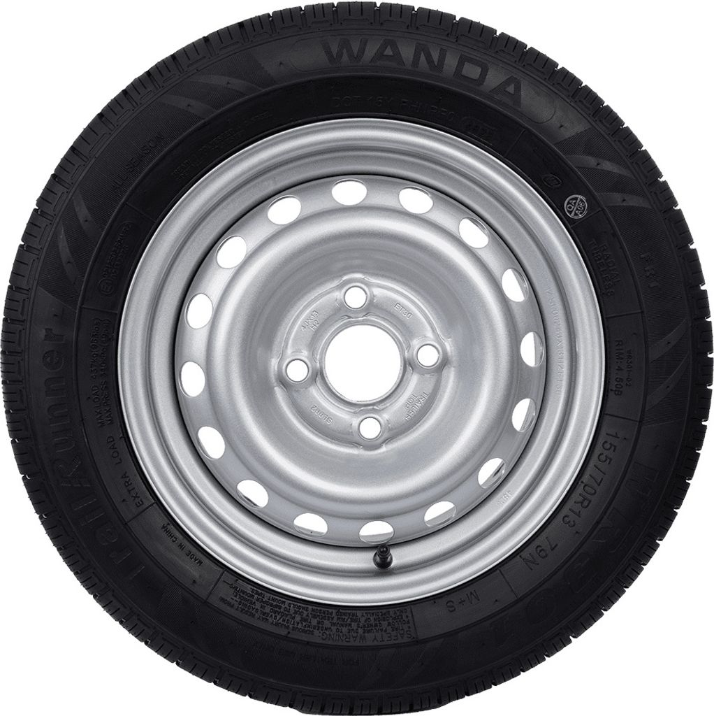 Roda de reboque PNEU KENDA 165/70 R13 79N RIM KENDA 4Jx13H2 4x100 ET Roda de reboque PNEU KENDA 165/70 R13 79N RIM KENDA 4Jx13H2 4x100 ET