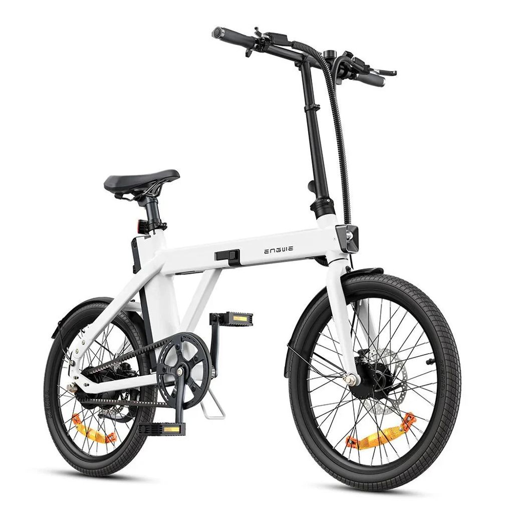 P20 Elektrisches Fahrrad - 20 Zoll Reifen 250W Motor 36V9.6Ah Batterie 100KM Reichweite - Weiß
