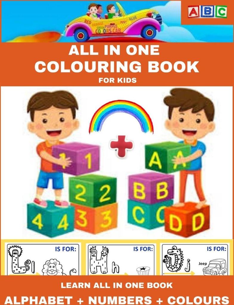 ALL IN ONE Colouring Book