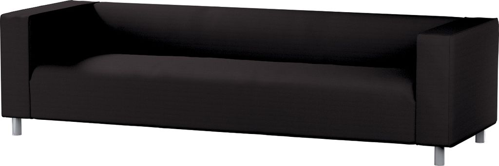Dekoria Bezug für Klippan 4-Sitzer Sofa, anthrazit, Bezug für Klippan 4-Sitzer
