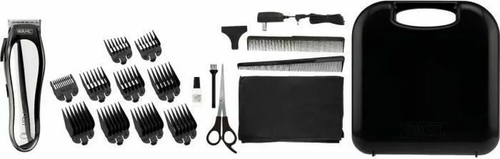 Tondeuse à Cheveux et Barbe Wahl Lithium Ion avec Moteur Puissant Noir