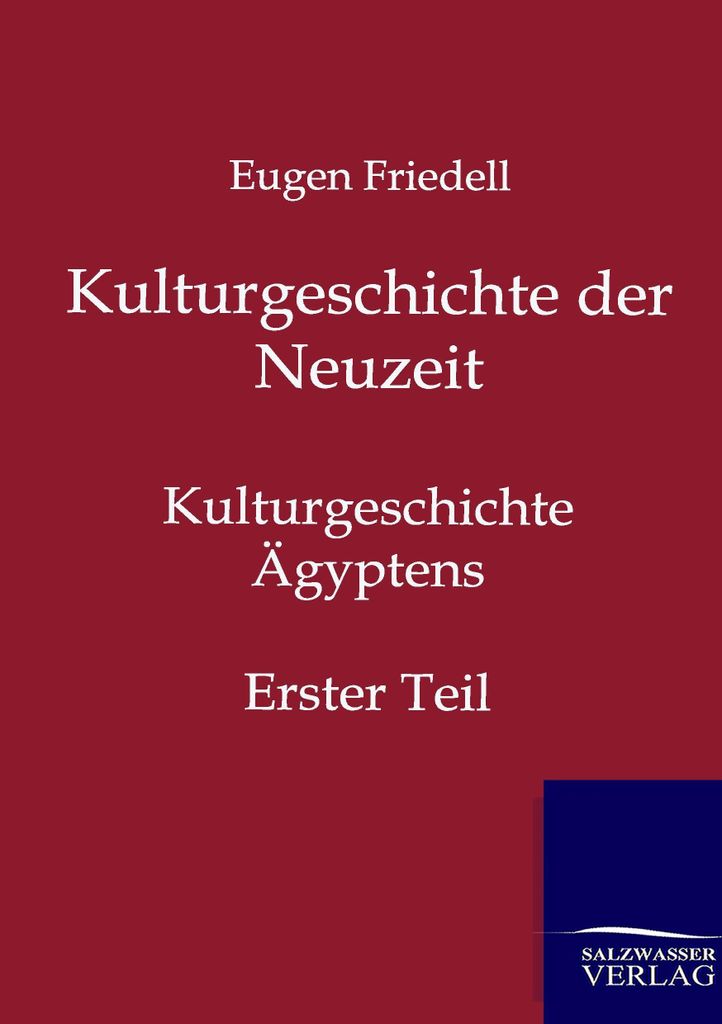 Kulturgeschichte der Neuzeit