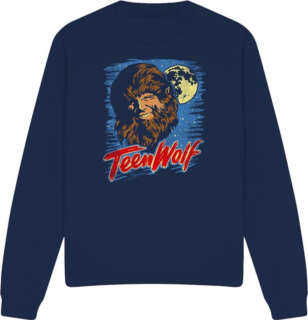 Teen Wolf - Sweatshirt für Herren/Damen Uni TV20124 (S) (Marine)