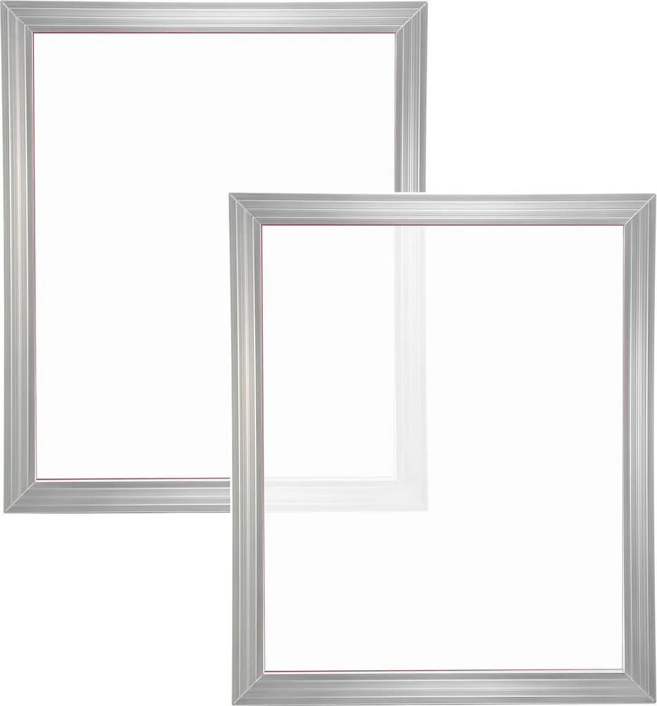 Kit per serigrafia Telaio per serigrafia 20x24 pollici Maglia 230 Count 2 pezzi