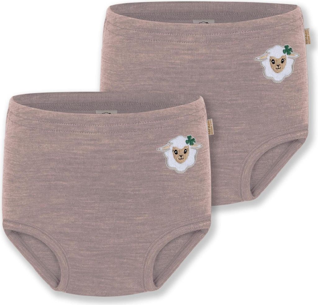 normani 2er Pack Baby Merino Windelhose