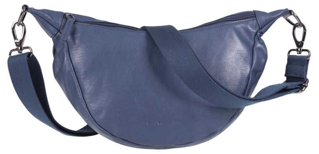 Handtasche Damen Leder Moonbag Tasche Umhängetasche Moon Produktbild 