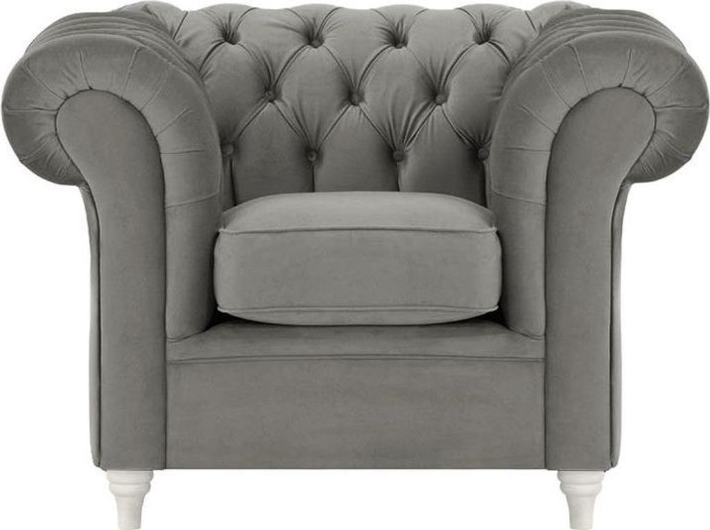 Sessel Chesterfield-Velluto 19-white