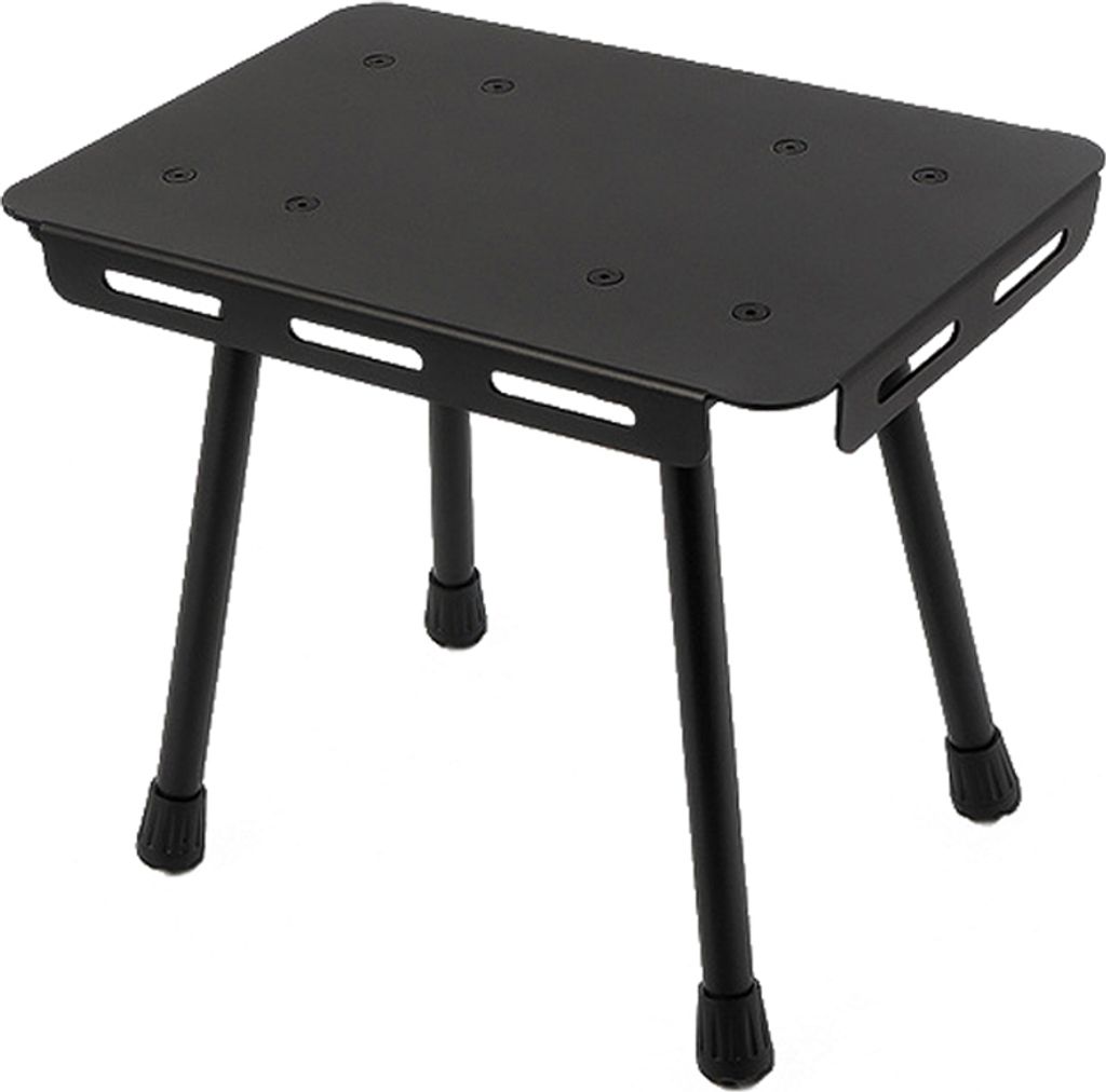 Tragbarer Klapptisch fuer Camping im Freien, kompakt, abnehmbar, Teapoy-Aluminiumlegierung, Angelhocker, Garten-Picknick-Resthocker