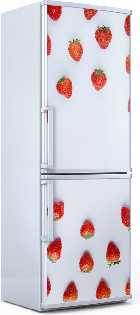 Magnete Dekorative - 70 cm x 190 cm - Küche - Magnetmatte Kühlschrankmagnete - Weiße Früchte