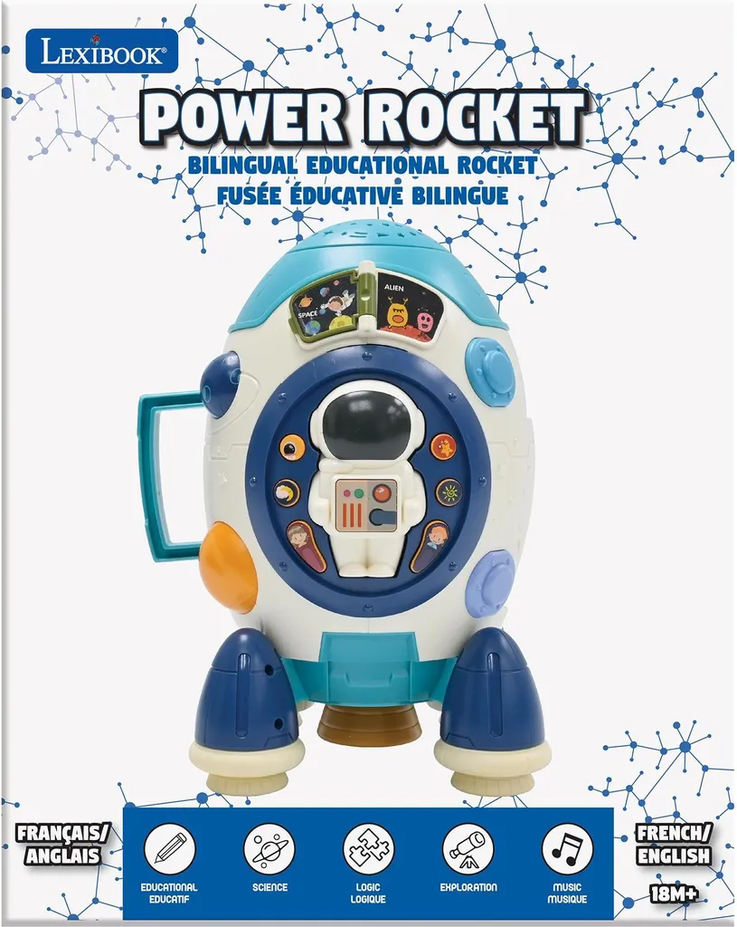 Fusée interactive Jupiter bilingue : le cadeau idéal pour petit astronaute - 4