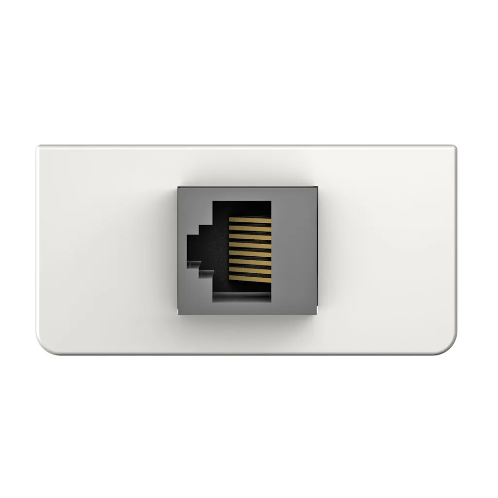 Couvercle RJ45 Kindermann 7456-423 Cat-6A Blanc RAL 9010 Résistant