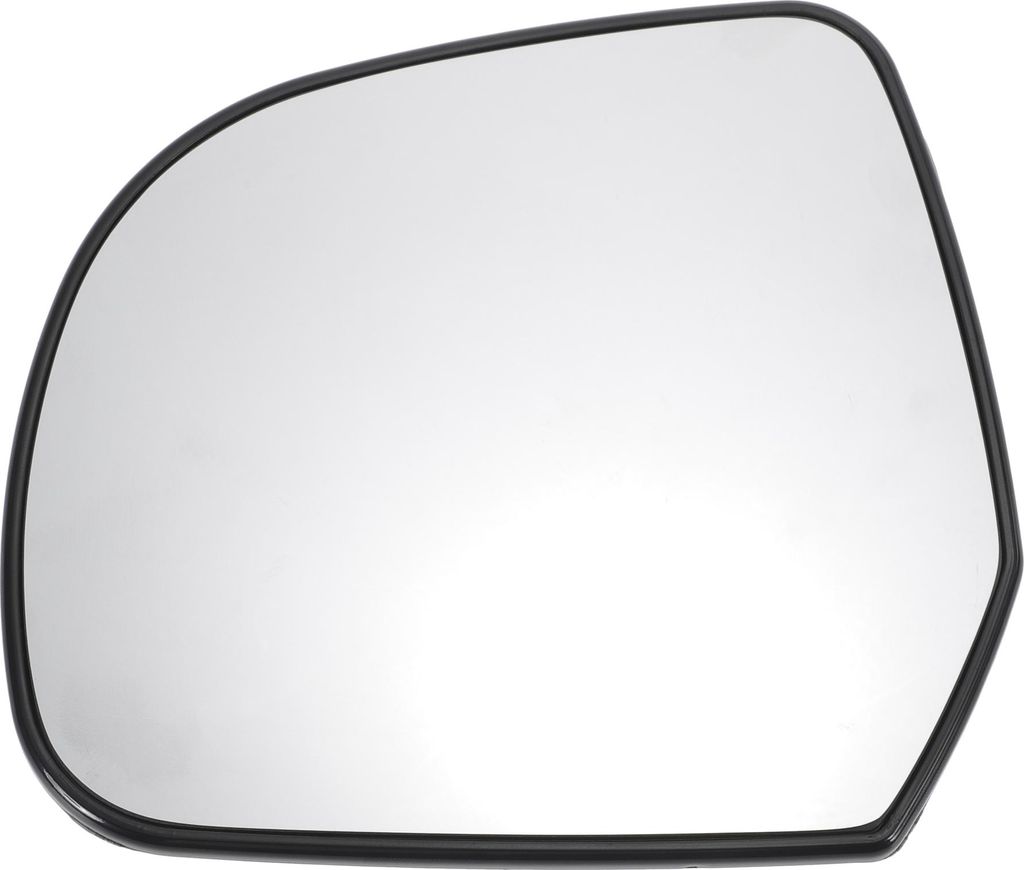 Linker Außenspiegelglas-Ersatz mit Heizung und Rückenplatte in Weiß für Dacia Dokker 2012-2020.
