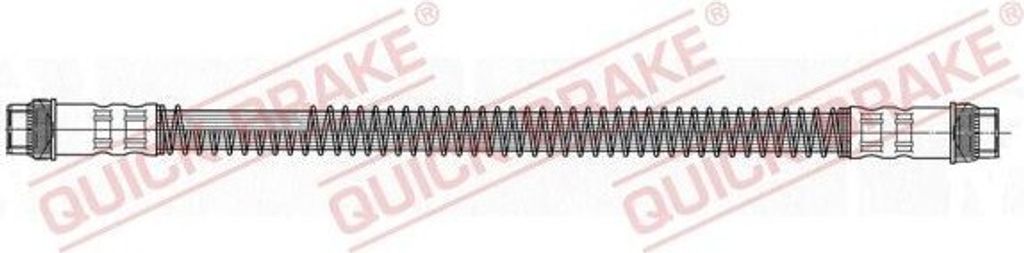 QUICK BRAKE 22.915 Bremsschlauch für CITROËN C5 II Break (RE) C5 II (RC) C5 I (DC) C5 I Break (DE) C5 Kasten/Kombi (DE, RE)