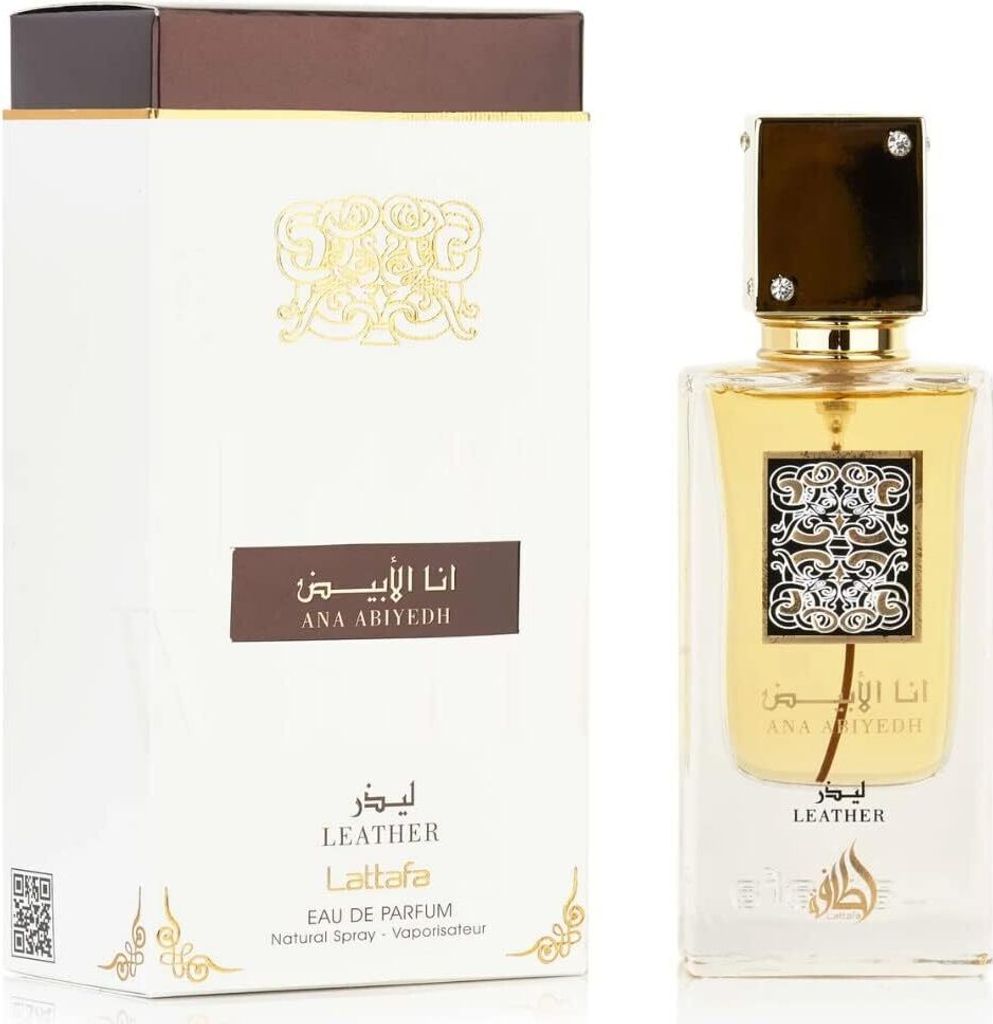 Lattafa Ana Abiyedh Leather EDP U 60 ml Produktbild 