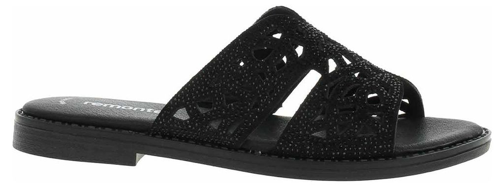 Damen Hausschuhe Remonte D3647-00 schwarz 45