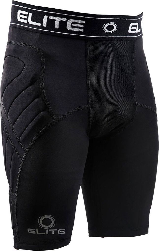 Elite Sport Body Shield Compression Tw-Short Herren - Schwarz | Größe: XL