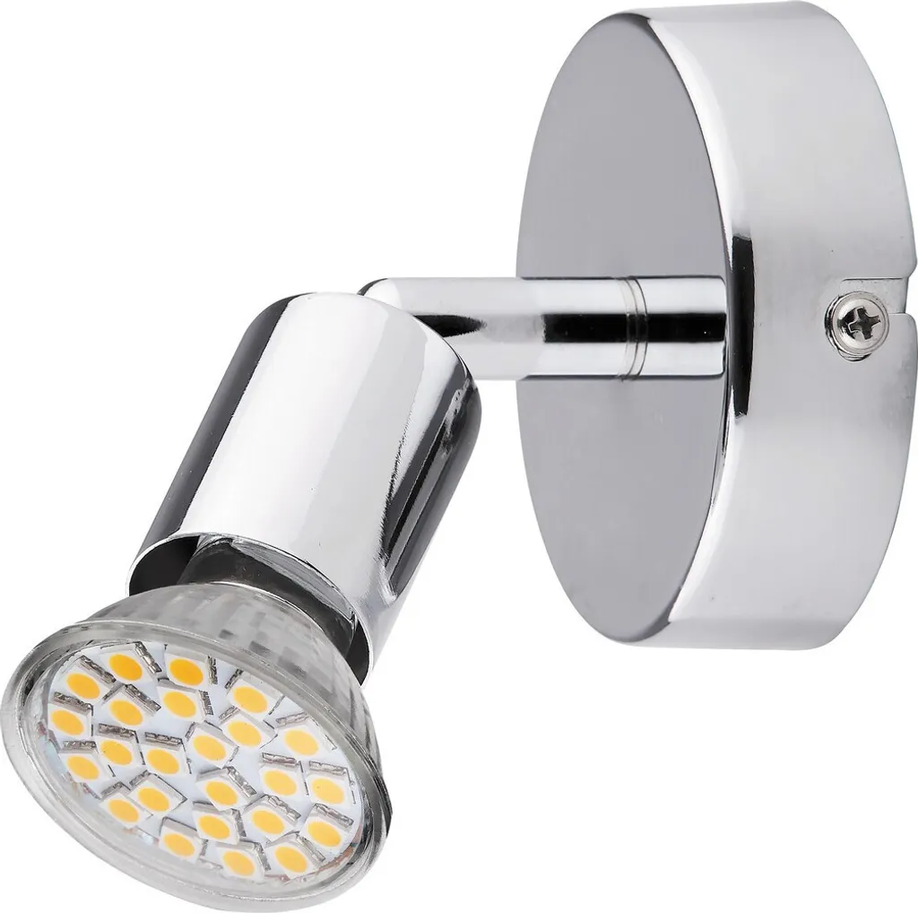 Spot LED pour couloir et bureau éclairage directionnel argent moderne