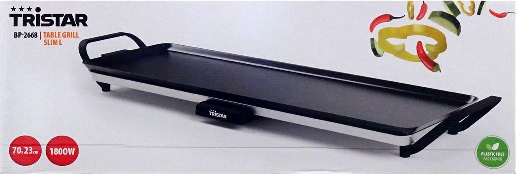 Barbecue Tristar BP2668 Nero Immagine del prodotto 