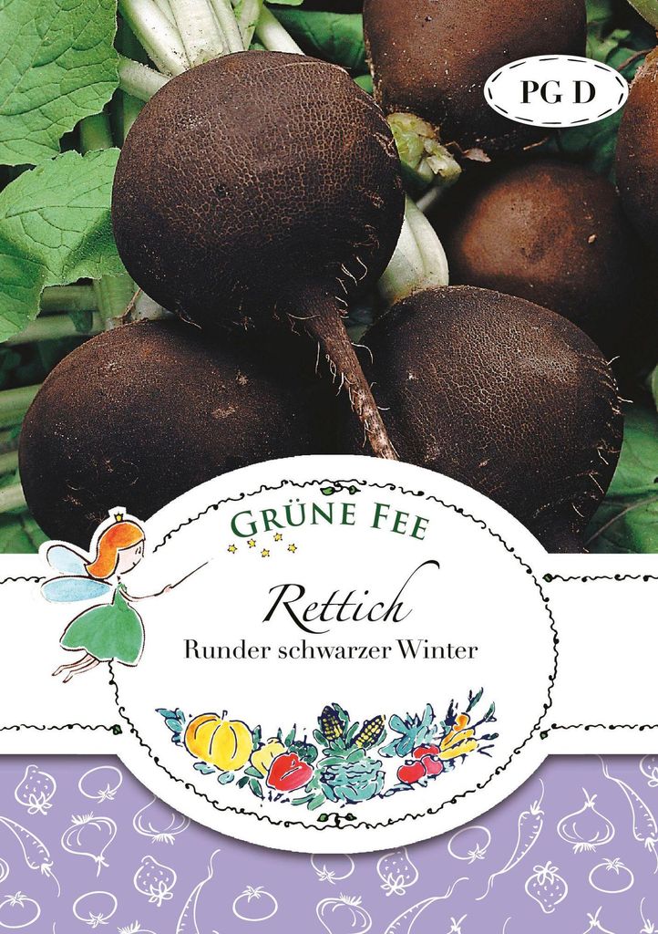 Artikelbild 1 von 'Rettich Runder schwarzer Winter' aus der Kategorie Rettichsamen