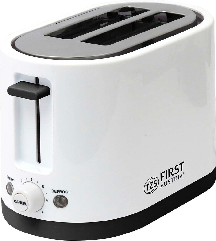 TZS First Austria Doppel Kurzschlitz Toaster, 2 Scheiben, Produktbild 1