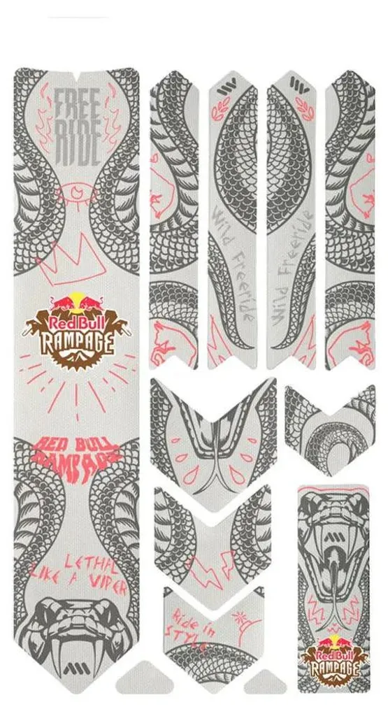 Protection cadre AMS nid d'abeille Red Bull Rampage Edition Freeride