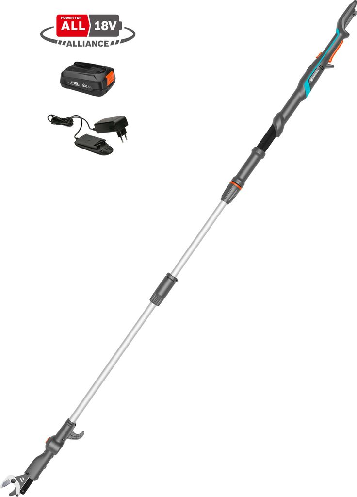 Gardena 14774-20, 2,8 cm, Schwarz, Silber, Stahl, Akku, 18 Produktbild 