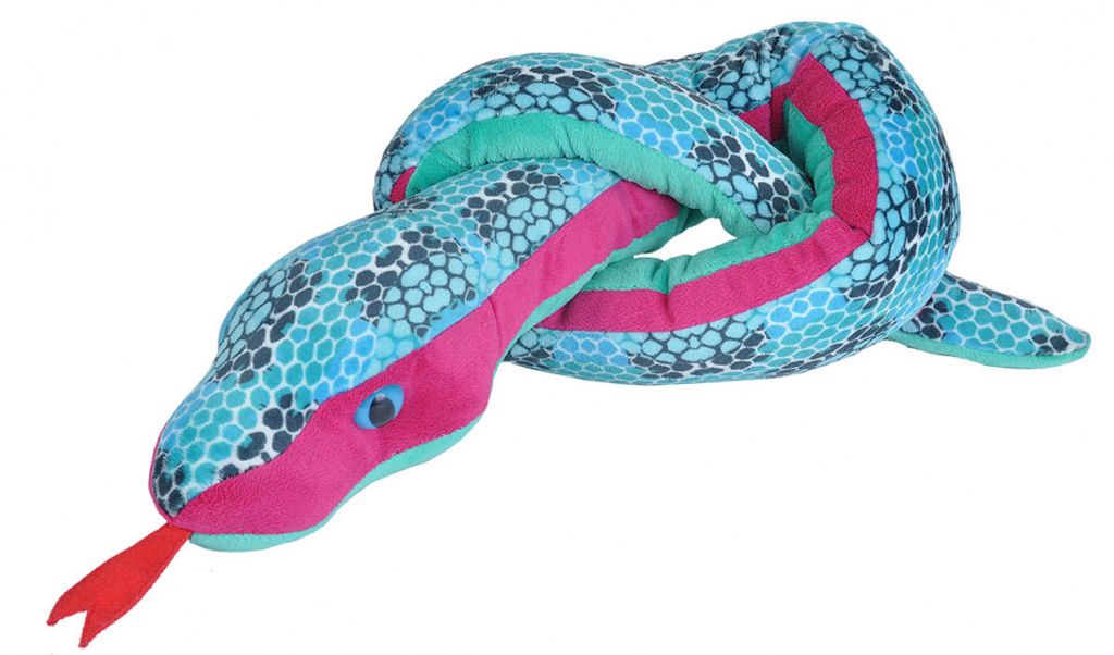 Wild Republic - Kuscheltier - Snakesss - Schlange Honeycomb blau