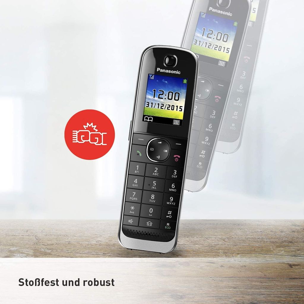 Panasonic KX-TGJ322GB Duo s AB čierna Obrázok produktu 10