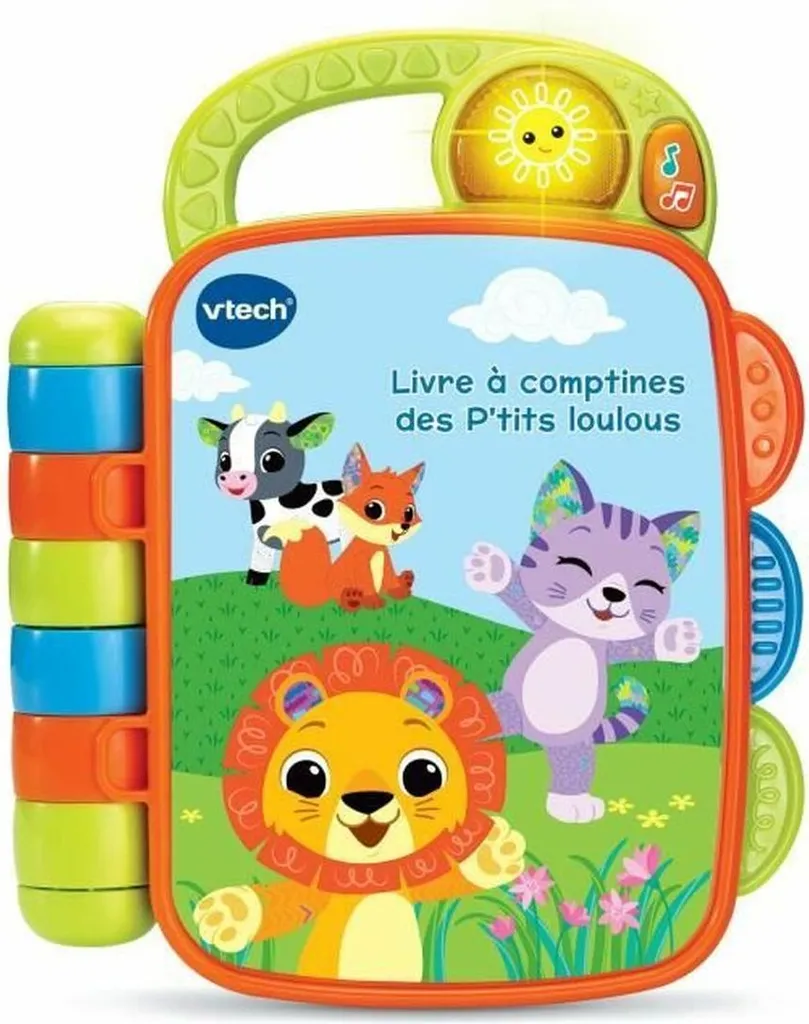 Livre Musical Vtech Baby avec Effets Lumineux et Chansons pour Bébé