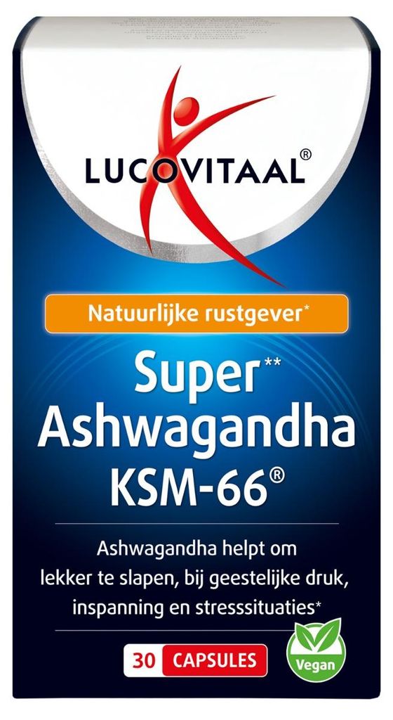 Super Ashwagandha KSM-66 30 Kapseln Produktbild 