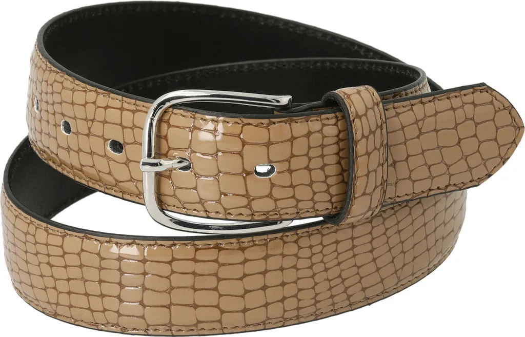 Tamaris cintura donna in pelle 160092, colore:Beige, lunghezza:85 - 3