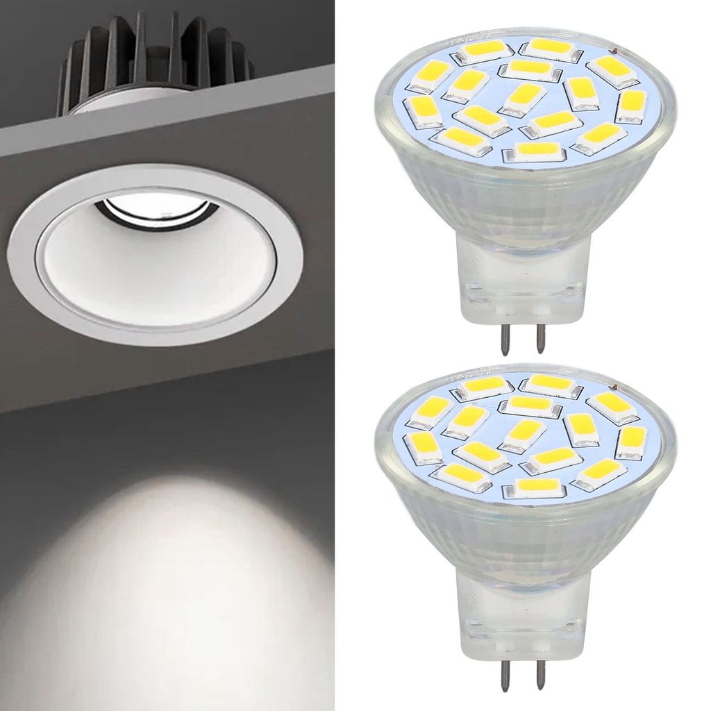 2 pezzi lampadina LED MR11 12V 3W base Vetroceramica Immagine del prodotto 