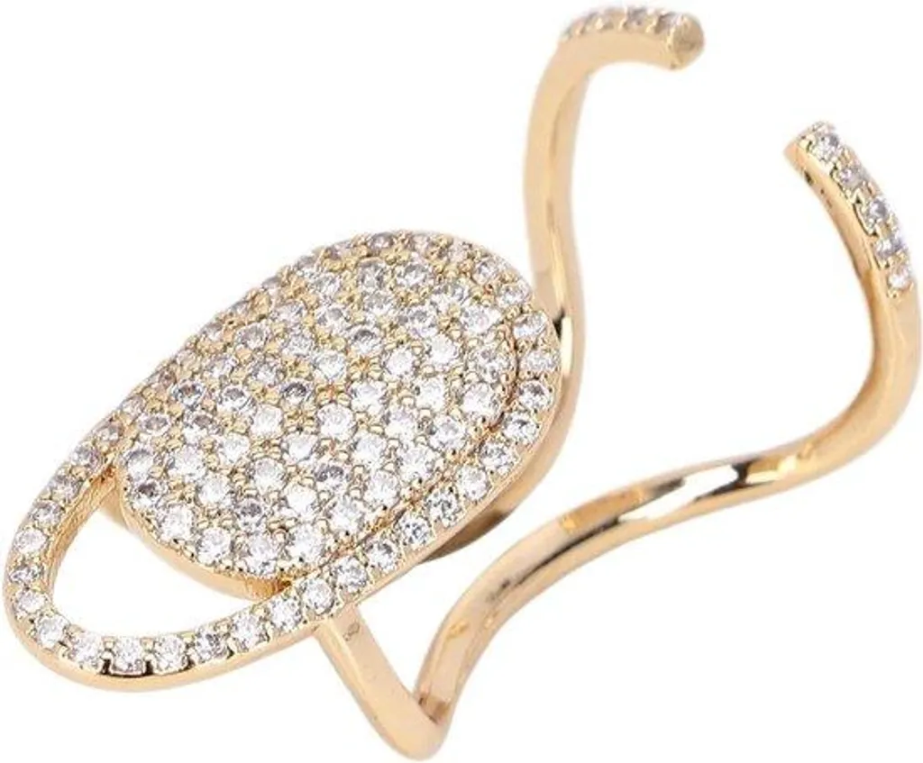 Bagues couvre-ongles en métal - Bijoux de phalange pour mariage et fête