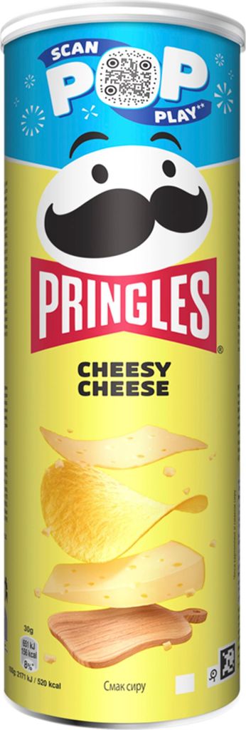 Pringles patatine Cheesy Cheese 165 g Immagine del prodotto 
