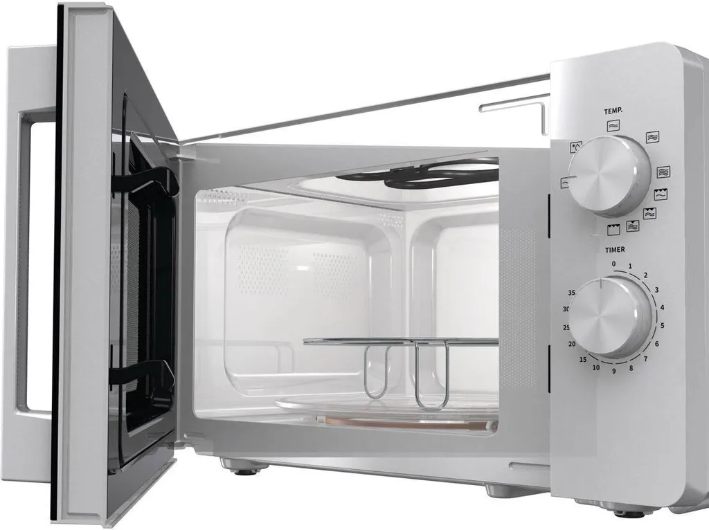 Micro-ondes combiné Hisense 20 L idéal pour grands plats et repas rapides - 12