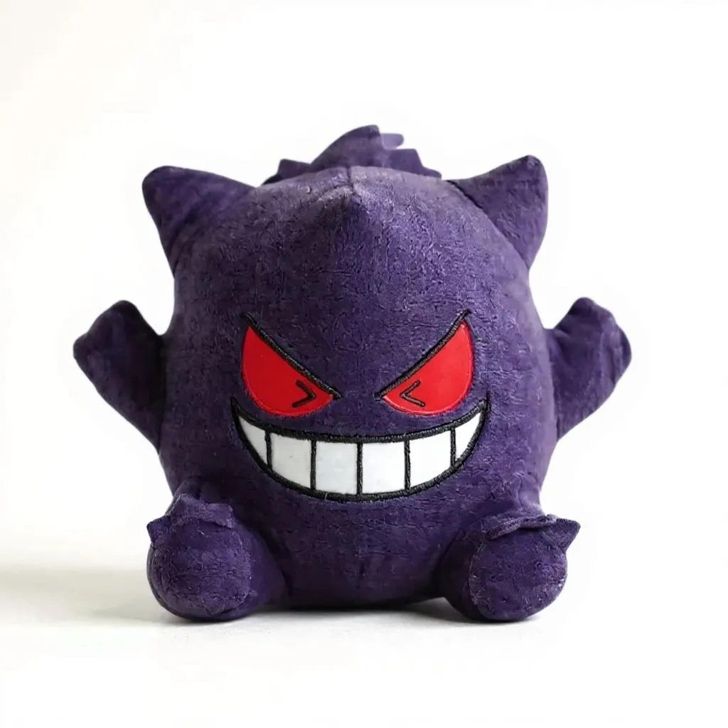 Gengar Plüschtier 18 cm – Pokémon Kuscheltier – Weiches Produktbild 