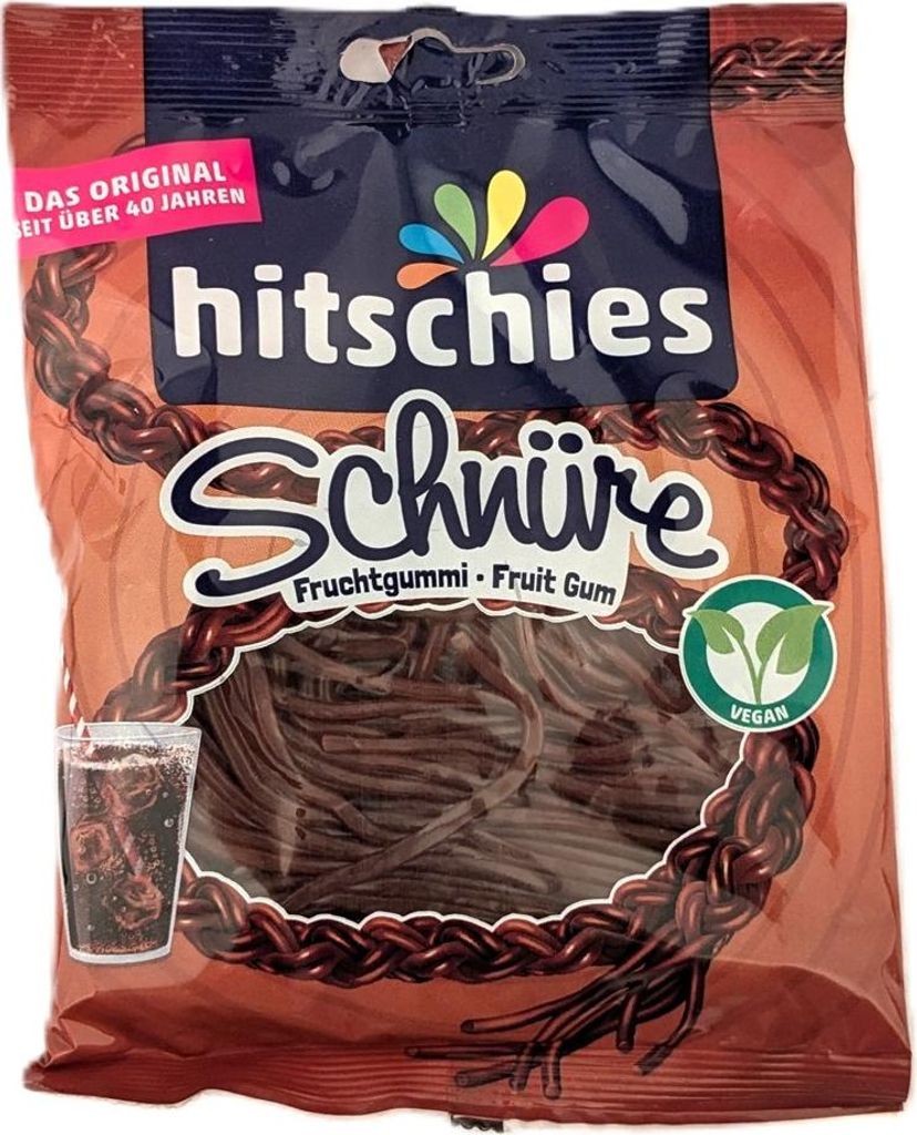 Hitschies Cola Strings gumy owocowe o smaku coli 125g Zdjęcie produktu 