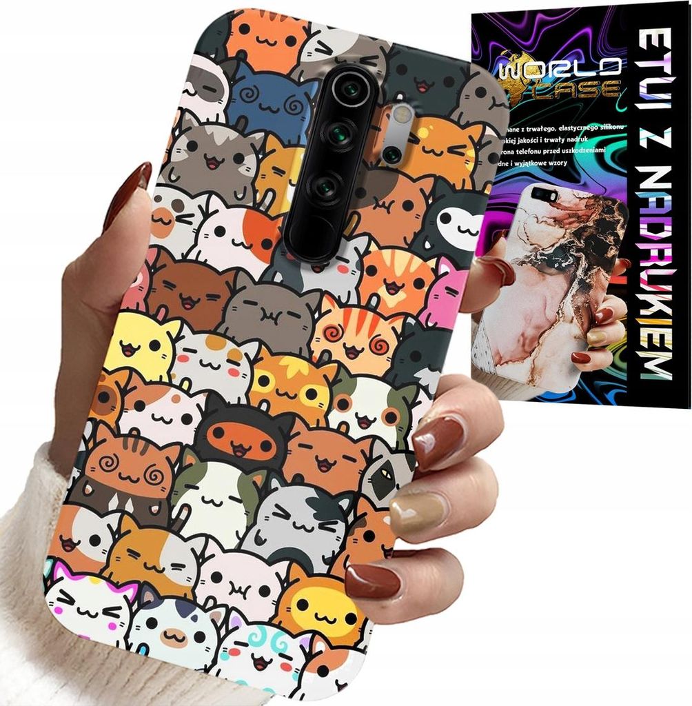 Fall Für Xiaomi Redmi 9 - Zurück In Niedlichen Katzen, Katzen, Fall