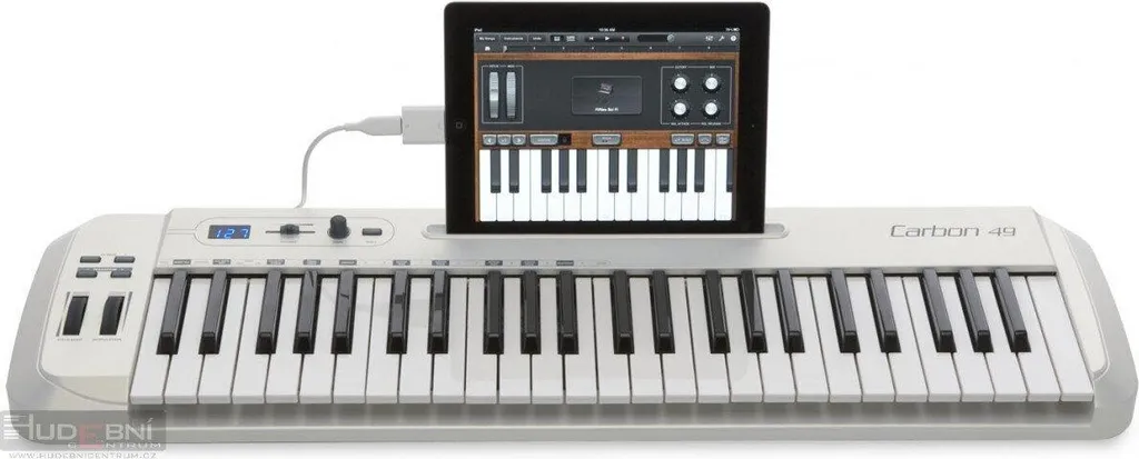 Clavier MIDI USB nomade Samson Carbon 49 pour composer sur iPad