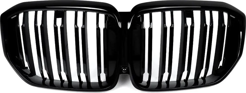 Grille de Pare-chocs Avant Noir Double Lamelles - Remplacement Direct