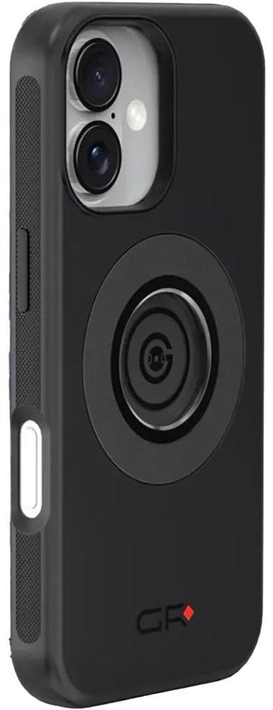 Handyhülle für iPhone 17 mit Quick-Release-System und MagSafe, GRXPLORE GR-M66, Schwarz