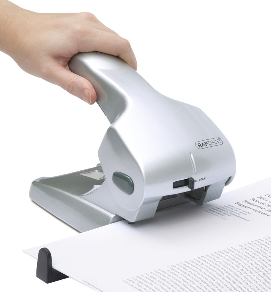 RAPESCO Registraturlocher Zero-65 65 Blatt weiß