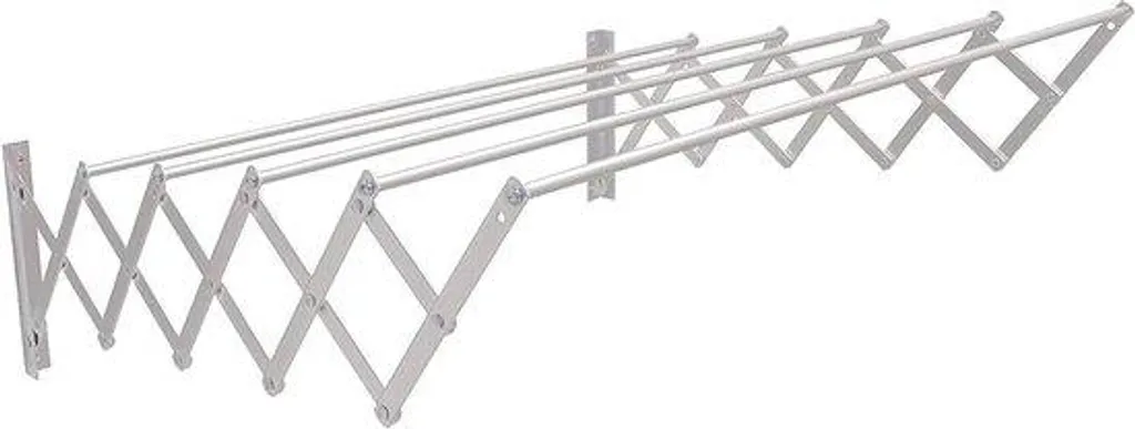 Séchoir à linge télescopique 80 cm alu argenté pour en finir avec l'encombrement