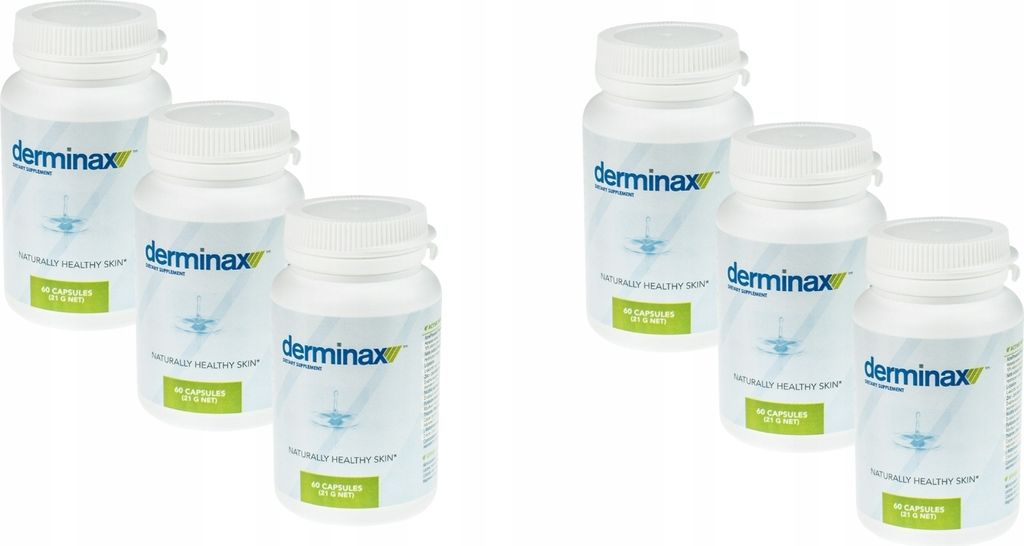 6X Derminax - Najszybsze i najskuteczniejsze tabletki na Zdjęcie produktu 