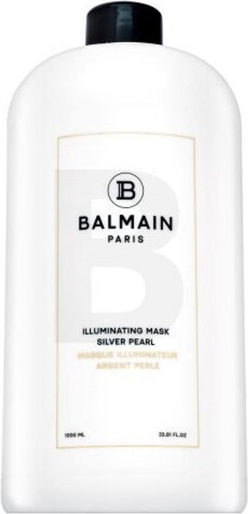 Balmain Illuminating Mask Silver Pearl neutralisierende Haarmaske für platinblondes und graues Haar 1000 ml