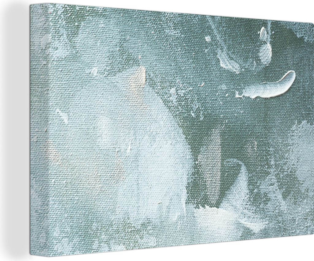 OneMillionCanvasses - Leinwandbilder - 150x100 cm, Acrylfarbe - Abstrakt - Design, Wandbilder Kunstdruck Wanddekoration - Foto auf Leinwand - Gem...